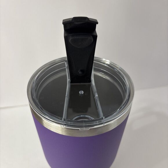 mininoo 40 oz Tumbler with Handle.Insulated Tumbler. Purple - Picture 7 of 15
